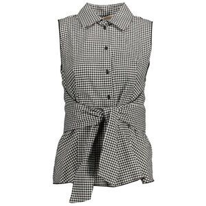 Kocca Black Cotton Women Women's Shirt